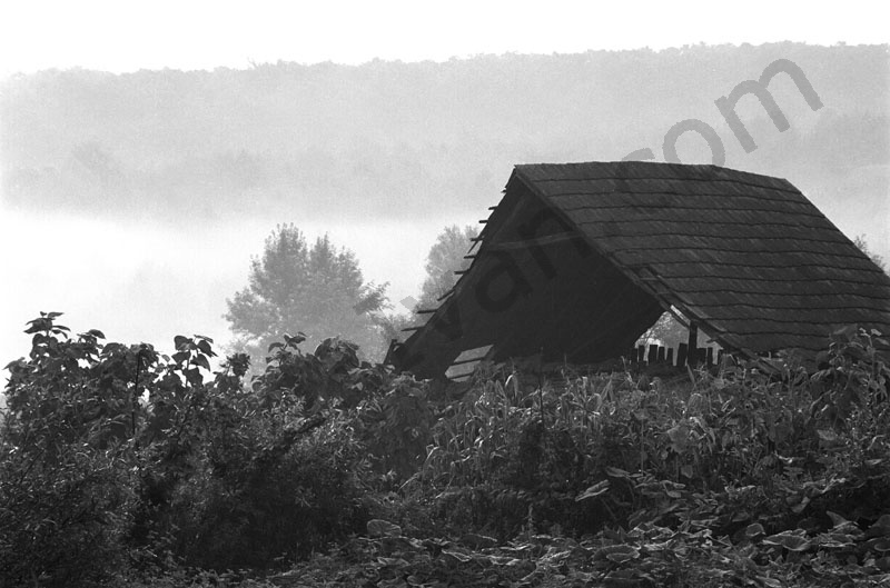 Only a narrow road connects it to the modern world, the silently becoming depopulated csereháti village Tornabarakony.