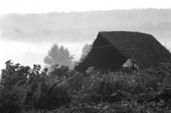 Only a narrow road connects it to the modern world, the silently becoming depopulated csereháti village Tornabarakony.