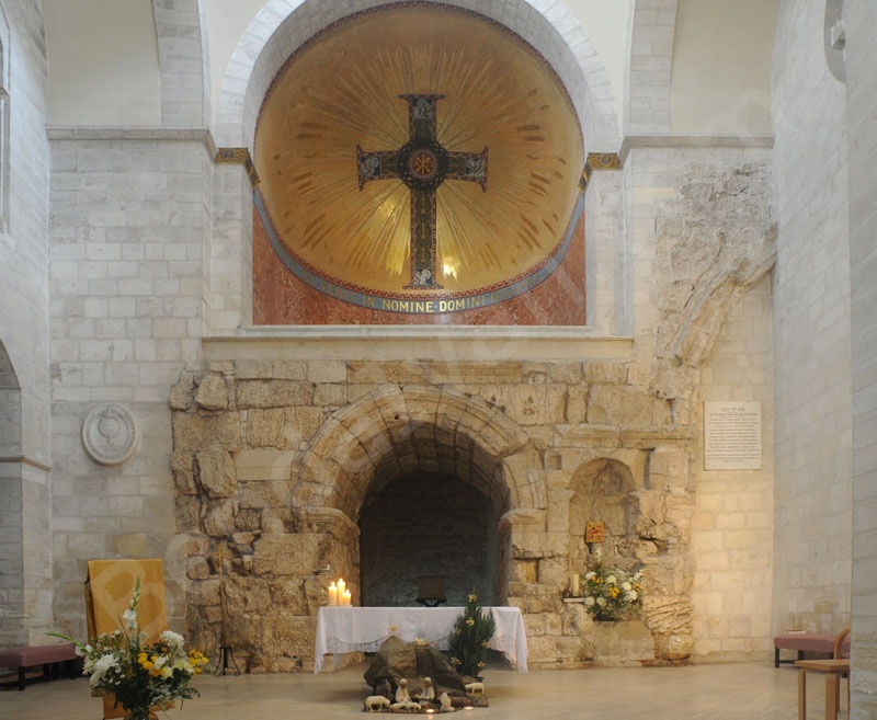 Basilique des Dames de Sion, Israel, Jerusalem, Old Sity, Arab quarter, Via Dolorosa. 