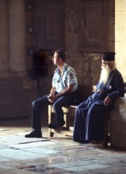 Holy Sepulcher_Holy Land_Holy Prison_Tomb of Christus_Stone of the Unction_Golgotha_Roman Catholics_Greek orthodox_