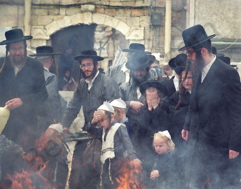 Chatzot in Israel, Jerusalem, Mea Shearim ultraorthodox Jews quarter.