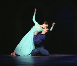 Romeo and Juliet. Ballet of Győr, Koreographer: Robert North, Music: Szergej Prokofjev, dancer: Szabina Cserpák, Balázs Pátkai.