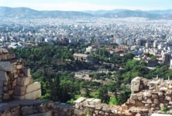 Panoramic view of Ancient Agora