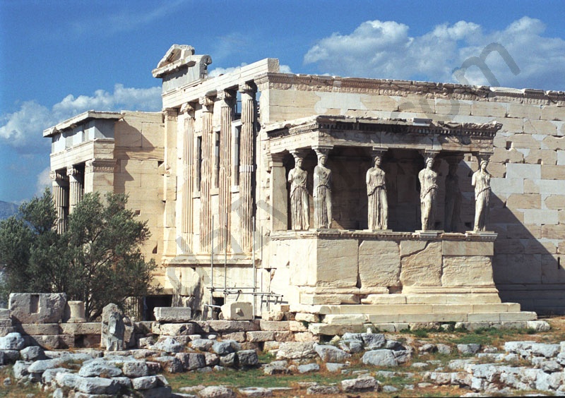 The Erecthteion and the Karyatids