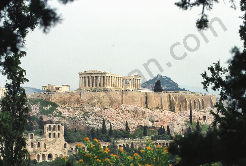 Panoramic view of the Acropolis