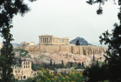 Panoramic view of the Acropolis