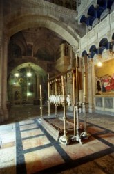 Holy Sepulcher_Holy Land_Holy Prison_Tomb of Christus_Stone of the Unction_Golgotha_Roman Catholics_Greek orthodox_