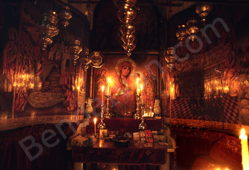 Choptic chapel at the grave of Jesus