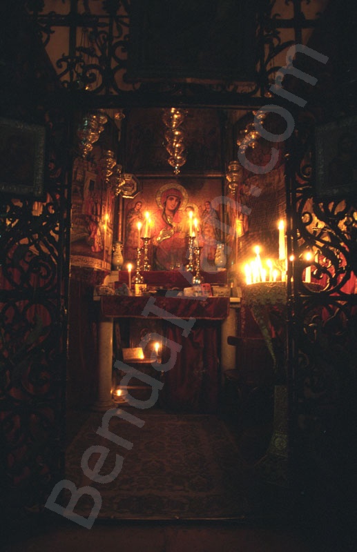 Choptic chapel at the grave of Jesus