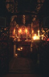 Choptic chapel at the grave of Jesus