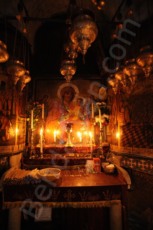 Choptic chapel at the grave of Jesus