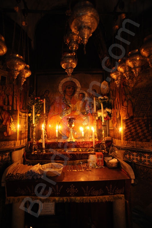 Choptic chapel at the grave of Jesus