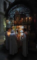 Choptic chapel at the grave of Jesus