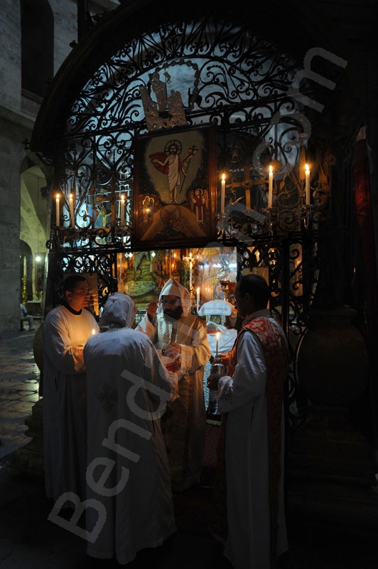 Choptic chapel at the grave of Jesus