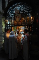 Choptic chapel at the grave of Jesus