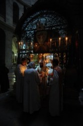 Choptic chapel at the grave of Jesus