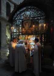 Choptic chapel at the grave of Jesus