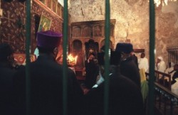 Holy Land_Holy Prison_Tomb of Christus_Golgotha_Roman Catholics_Greek orthodox_Chapel of Adam in the Holy Sepulcher_