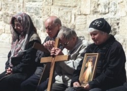 Holy Land_Holy Prison_Tomb of Christus_Golgotha_Roman Catholics_Greek orthodox_Chapel of Adam in the Holy Sepulcher_