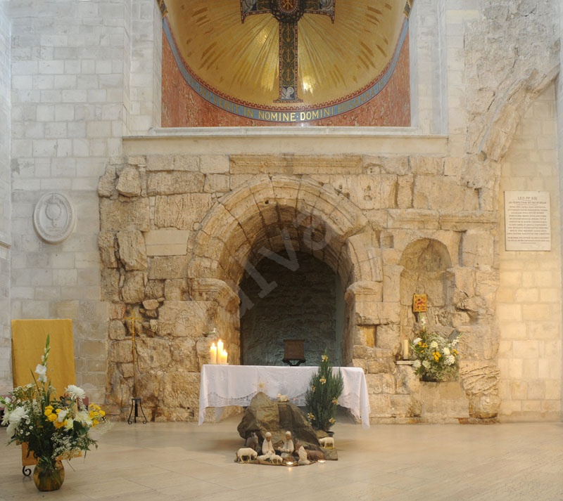 The Way of Sorrow, Second station: The Chapel of the Flagellation where tradition holds that Jesus was 
interrogated by Pilate. This modest chapel was built on the site of a Crusader oratory.

