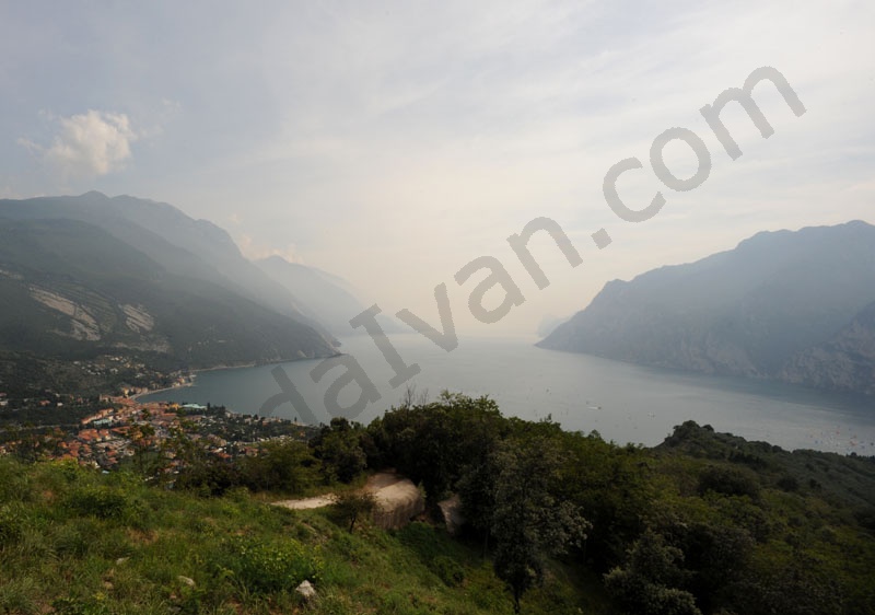 Mountain Fortresses at the Garda lake