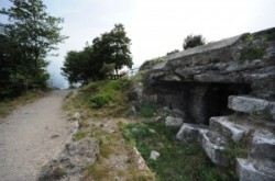 Mountain Fortresses at the Garda lake