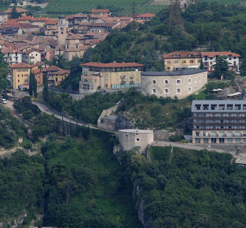 Mountain Fortresses at the Garda lake