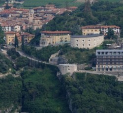 Mountain Fortresses at the Garda lake