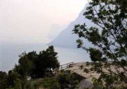 Mountain Fortresses at the Garda lake