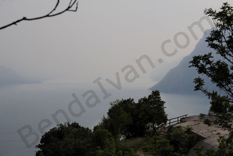 Mountain Fortresses at the Garda lake